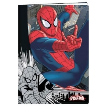 caderno a5 spider-man quad. 40 fls