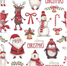 papel natal merry christmas cx25