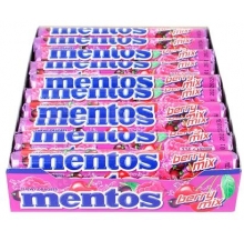 mentos stick berry mix 38g cx 20<b><big> -stock-off!-</b></big>