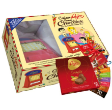 caixa furos chocolate 520g