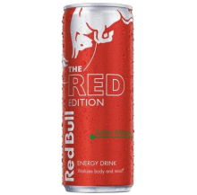 red bull red edition: melância (cx12) - 250 ml