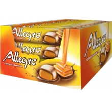 allegro toffee caramelos 52g cx 18