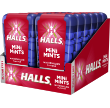 halls mini mints melancia(x12)