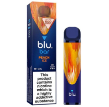 blu bar peach ice 20mg