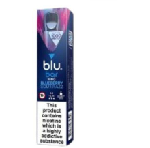 blu bar 1000 blueberry 20mg