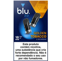 blu 2.0 golden tobacco 18mg