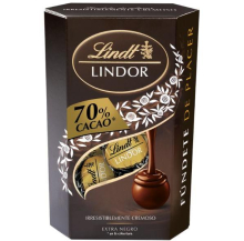 lindor chocolate negro75gr