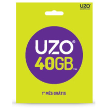 20 cartões uzo 40gb + 4  oft