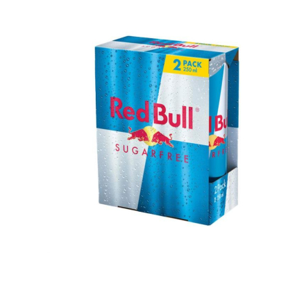 red bull bi-pack s/ açúcar 250ml cx 24