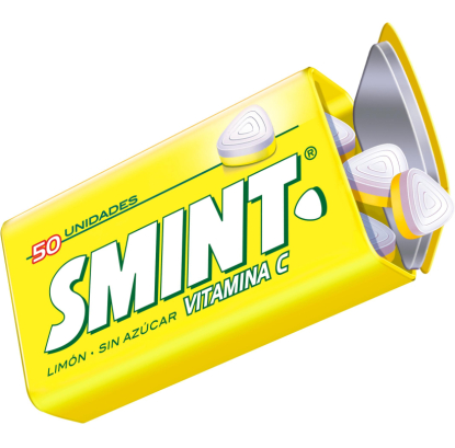 smint tin limão cx 12