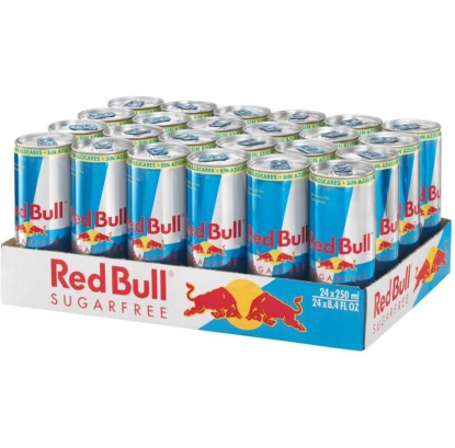 red bull energy drink s/ açúcar 250ml cx 24