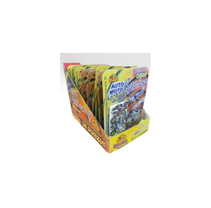 expositor  c/ 10 blister puzzles 3d