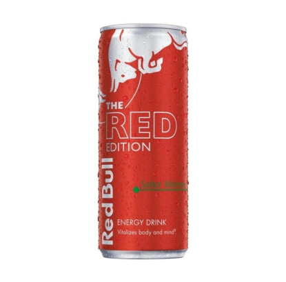red bull red edition: melância (cx12) - 250 ml