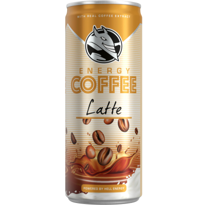 hell energy coffee latte