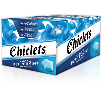 chiclets peppermint16,8g (x14)