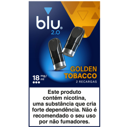 blu 2.0 golden tobacco 18mg