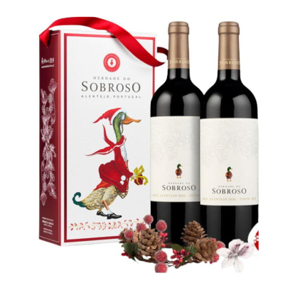 kit natal herdade sobroso tinto