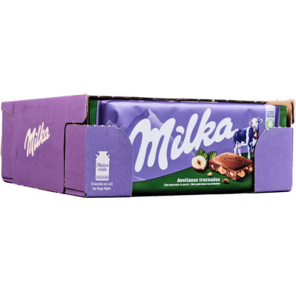 milka avelãs 90g (cx24)