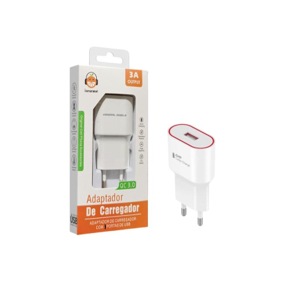 carregador usb 3a fast charger